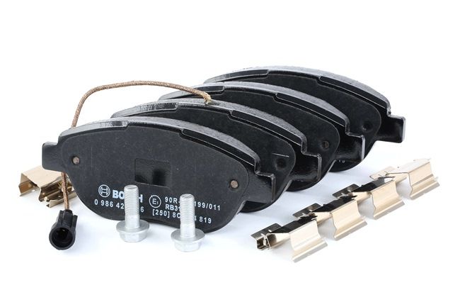 Fiat Stilo 1.6 16v s.w. 7/2005 - 12/2007 77 kW Diskli fren balatası seti; ön