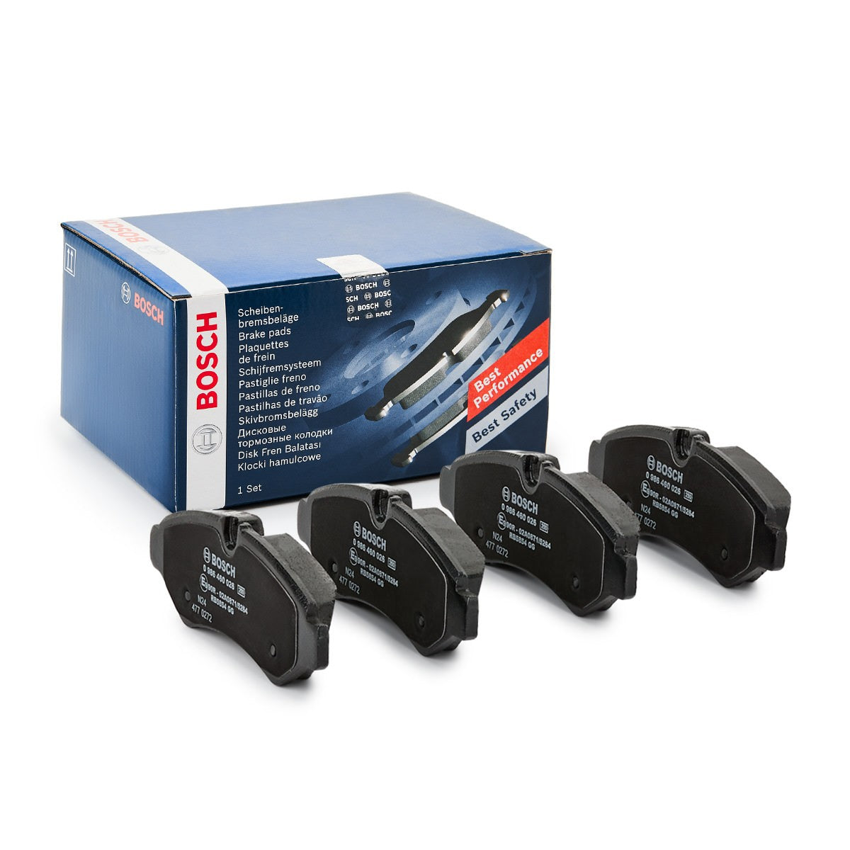 Mercedes-Benz Sprinter 214 cdi 10/2018 - Devam ediyor 105 kW Diskli fren balatası, diskli fren balatası seti