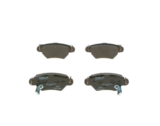 Opel Astra 1.8i 1/2003 - 12/2005 92 kW Diskli fren balatası seti; arka