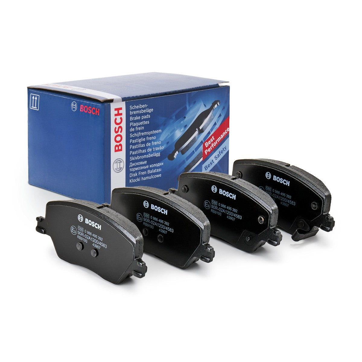 Bosch 0986495392 Fren Balatası Seti Ön