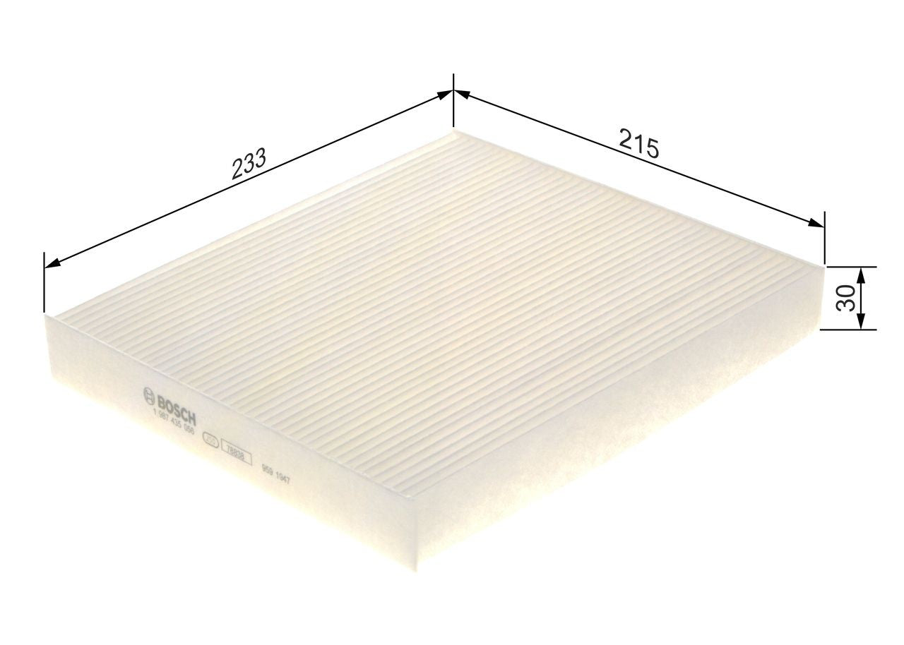Mazda BT-50 2.5 10/2011 - 12/2020 120.0 - 122.0 kW Standart Polen Filtresi