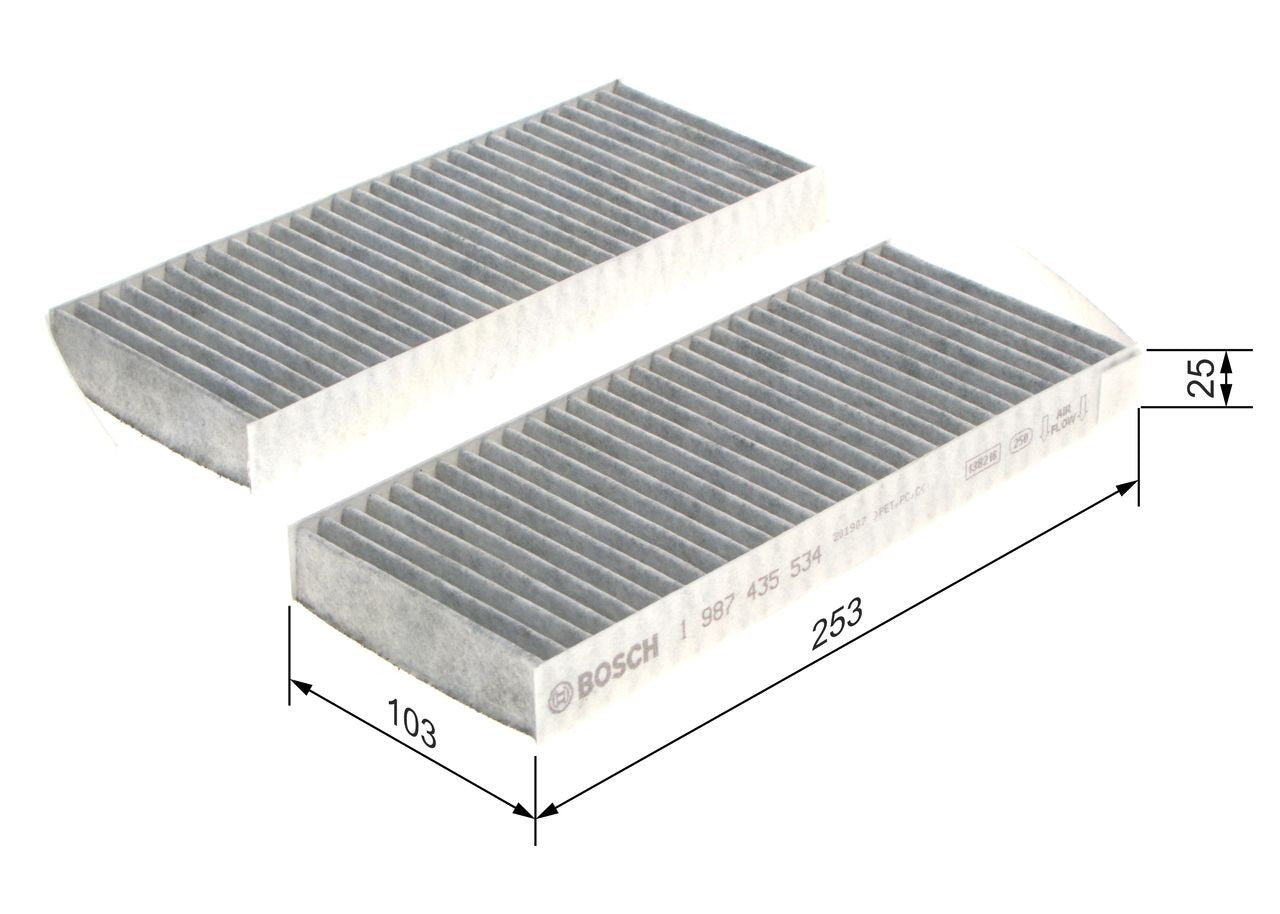 Renault Latitude 2.0 dci 8/2010 - 12/2017 96 kW Karbonlu Polen Filtresi