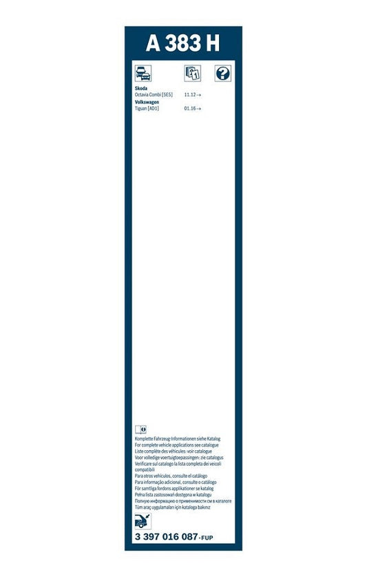 Vw (Volkswagen) Tiguan Allspace 2.0 Tsı 4Motion Aerotwin Silecek, Arka 3/2019 - 8/2020 162 Kw Bw2 Dnja
