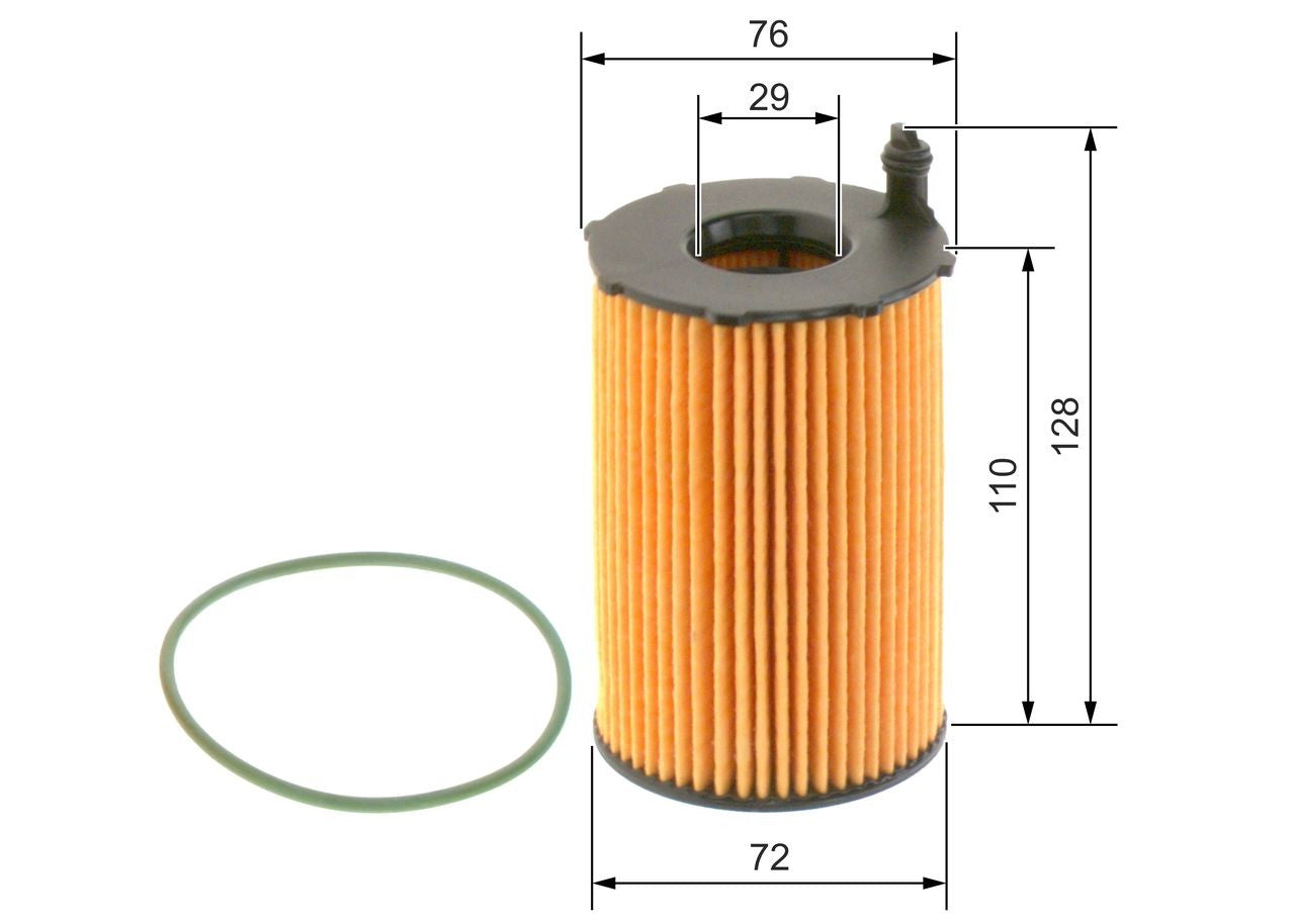 Vw (Volkswagen) Touareg 3.0 tdi 8/2014 - 3/2018 180 kW Yağ Filtresi