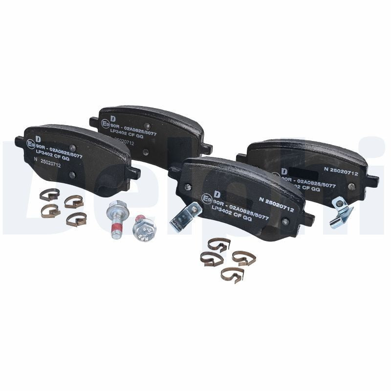 Delphi LP3402 Fren Pabuçları Takım