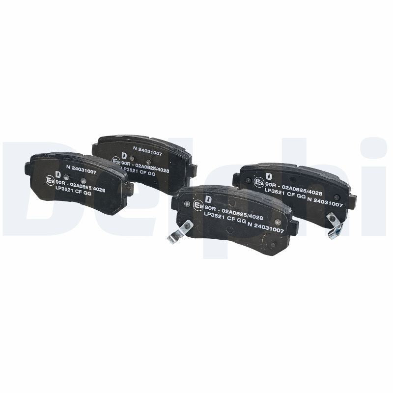 Delphi LP3521 Fren Pabuçları Arka Takım