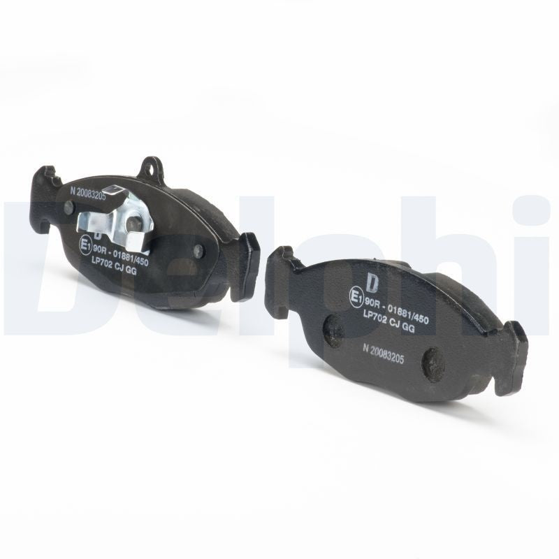 Delphi LP702 Fren Pabuçları Arka Takım
