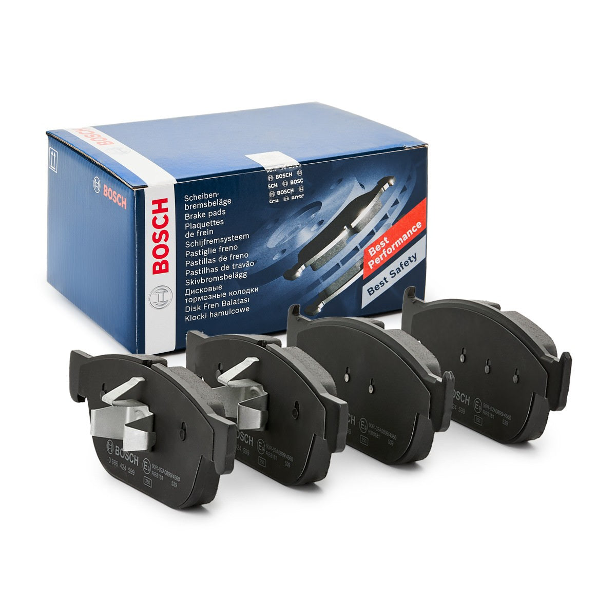 Volvo XC60 II T8 Recharge AWD  12/2021 - Devam ediyor 228.0 - 355.0 kW Diskli fren balatası seti; ön