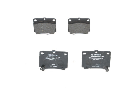 Mitsubishi Pajero Sport 3.0 v6 4wd 7/1996 - 2/2009 130 kW Diskli fren balatası seti; arka