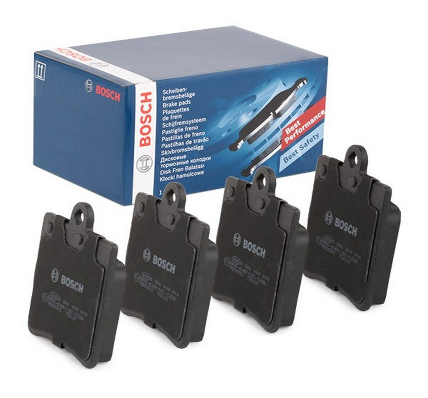 Mercedes-Benz CLK Serisi clk 200 kompressor coupe 6/1997 - 6/2000 142 kW Diskli fren balatası seti; arka