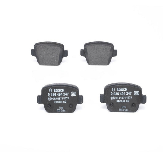 Land Rover Group Freelander TD4 AWD  10/2006 - 11/2014 110.0 - 118.0 kW Diskli fren balatası seti; arka