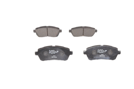 Mazda 2 1.6 cd 8/2010 - 10/2014 70 kW Diskli fren balatası seti; ön