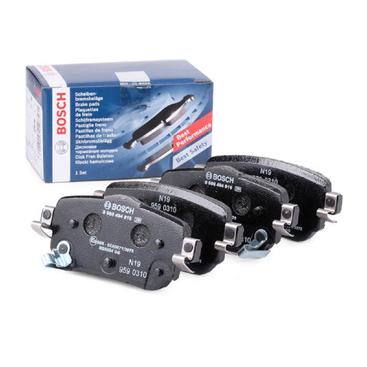 Nissan X-Trail 1.6 4x4 5/2016 - 9/2022 96 kW Diskli fren balatası seti; arka