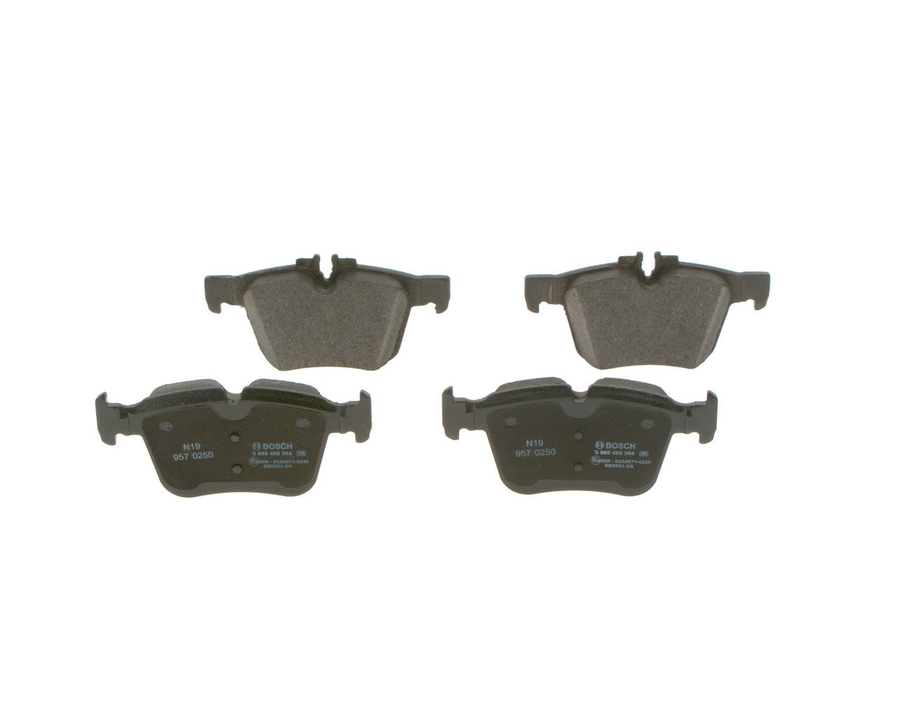 Mercedes-Benz C Serisi c 350 e 1/2015 - 12/2018 155.0 - 205.0 kW Diskli fren balatası seti; arka