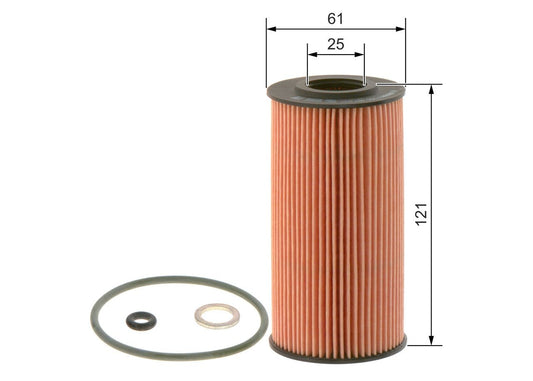 Bosch 09864B7027 Yağ Filtresi