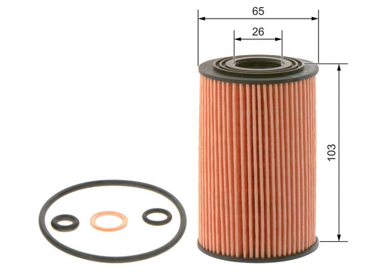 Bosch 09864B7029 Yağ Filtresi