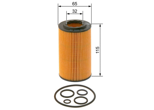 Bosch 09864B7031 Yağ Filtresi