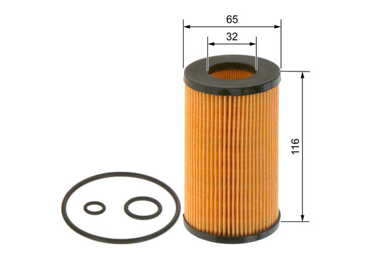 Bosch 0986TF0011 Yağ Filtresi
