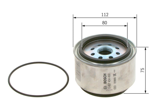 Bosch 1457434450 Yakıt Filtresi