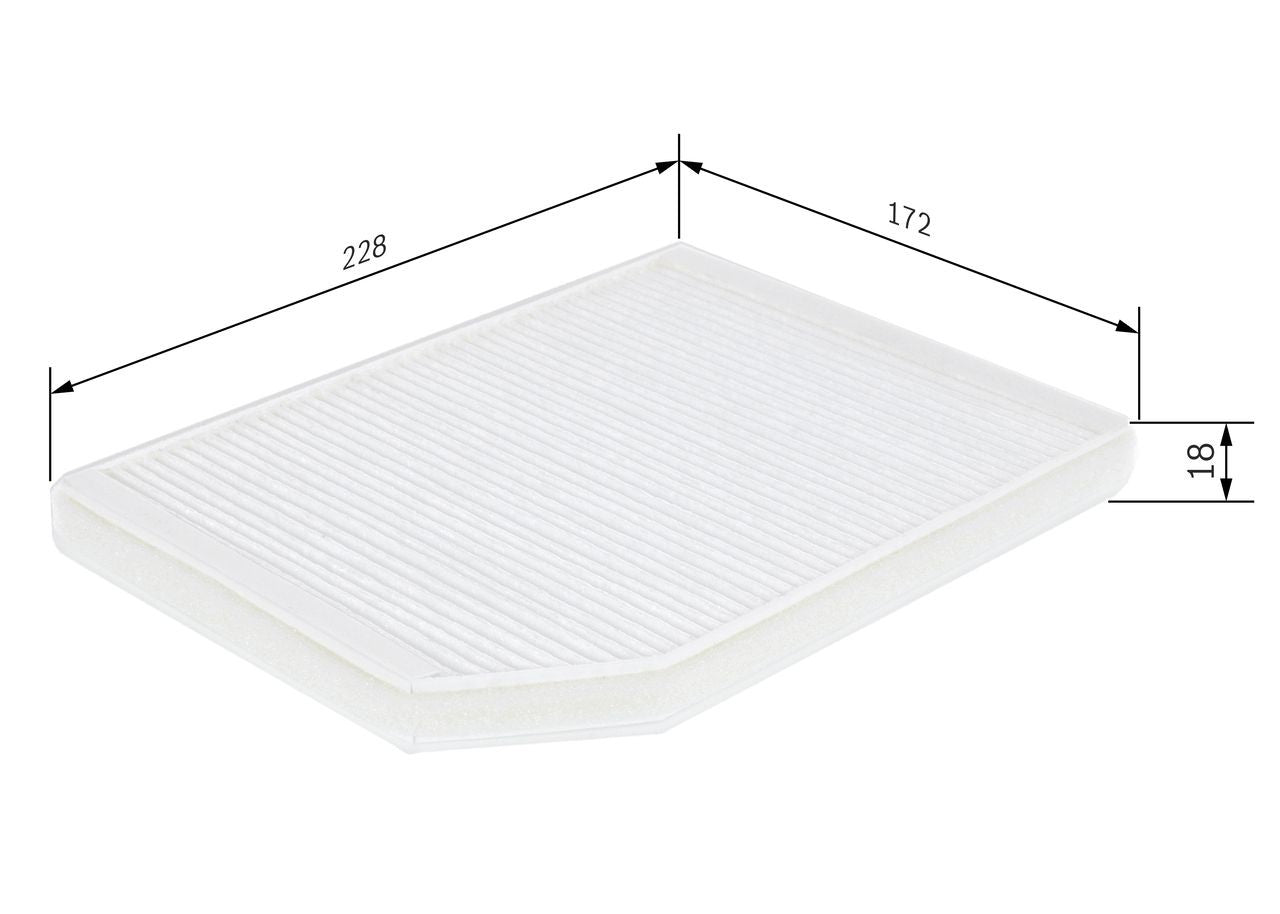 Renault Laguna I 3.0i 1/1994 - 2/2001 123 kW Standart Polen Filtresi