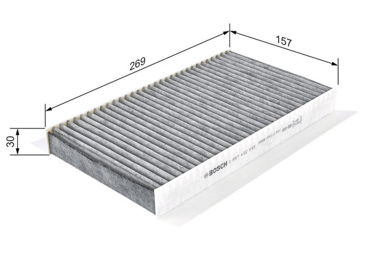Land Rover Group Discovery III 4.0 awd 9/2004 - 8/2009 156.0 - 161.0 kW Karbonlu Polen Filtresi