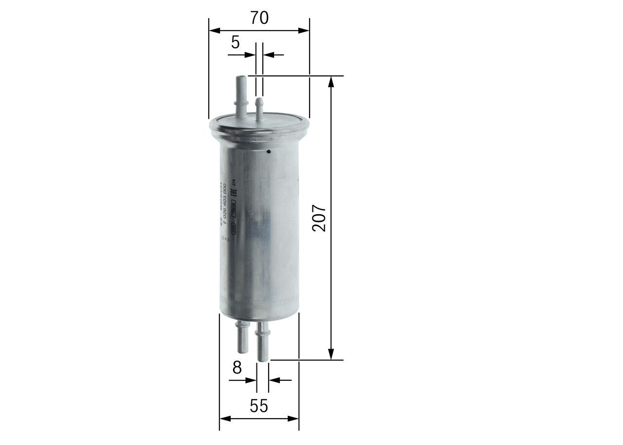 Land Rover Group Range Rover III 4.4 v8 awd 3/2002 - 7/2005 210 kW Yakıt Filtresi