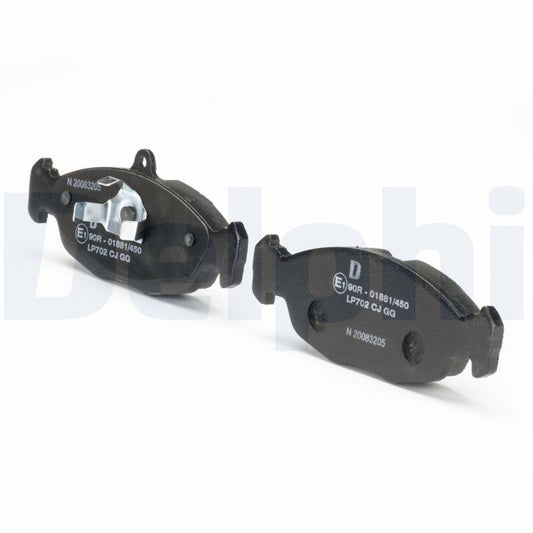 Delphi LP702 Fren Pabuçları Arka Takım