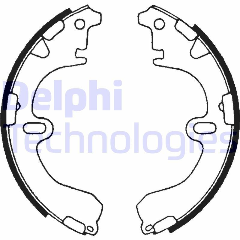 Delphi LS1315 Fren Pabuçları  Takım