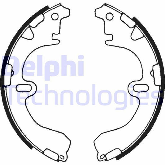 Delphi LS1315 Fren Pabuçları  Takım